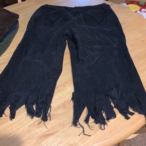 Cut off black jeans size 16 women’s